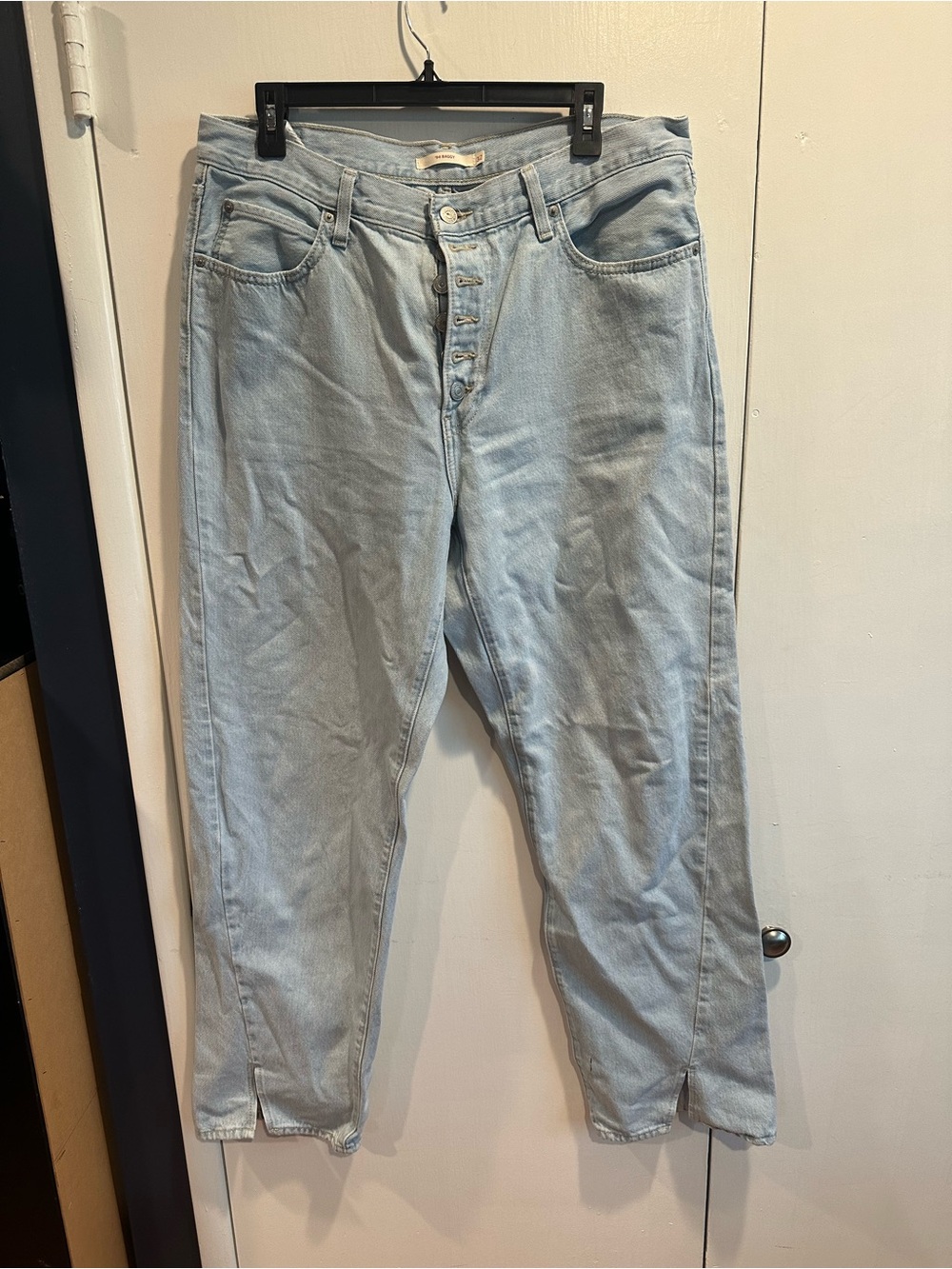 Levi's Light Blue Relaxed Button-Fly Jeans